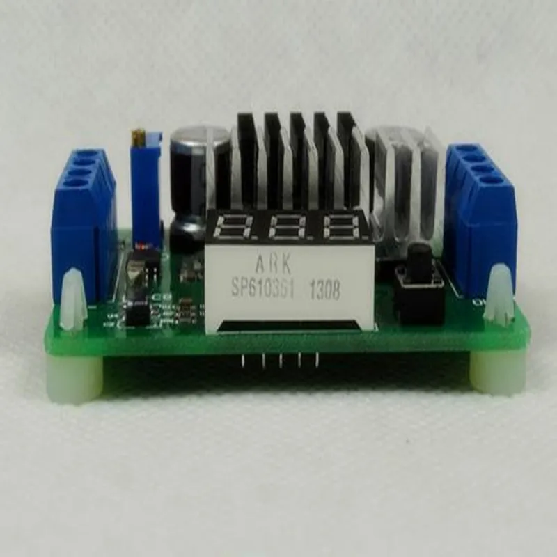 

5pcs DC-DC LTC1871 boost module 3.5 ~ 30V 100W with dual display voltmeter module sensor