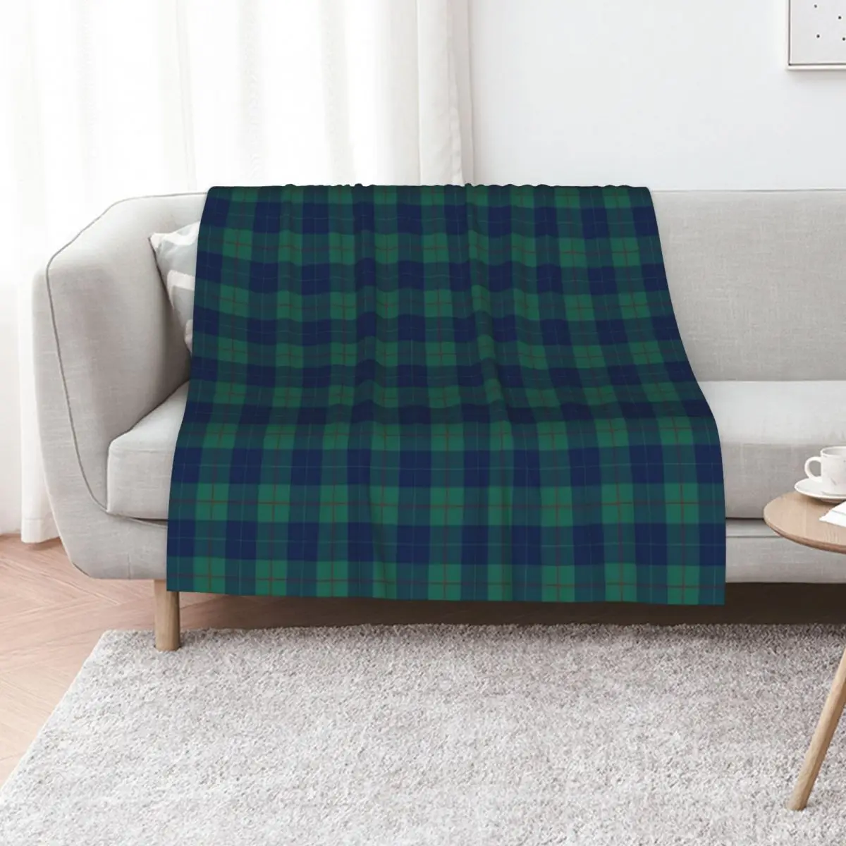 Clan Barclay Tartan (Hunting) Throw Blanket Flannels cosplay anime Luxury Thicken Summer wednesday Bed linens Blankets