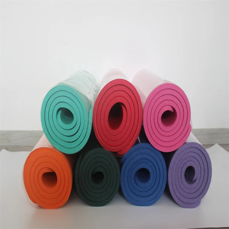 OUZEY 15MM Thick 183cm*61cm NBR Yoga Mats Non-slip Exercise Mat Fitness Tasteless Pilates Workout Gym Mats Sports Fitness Mats