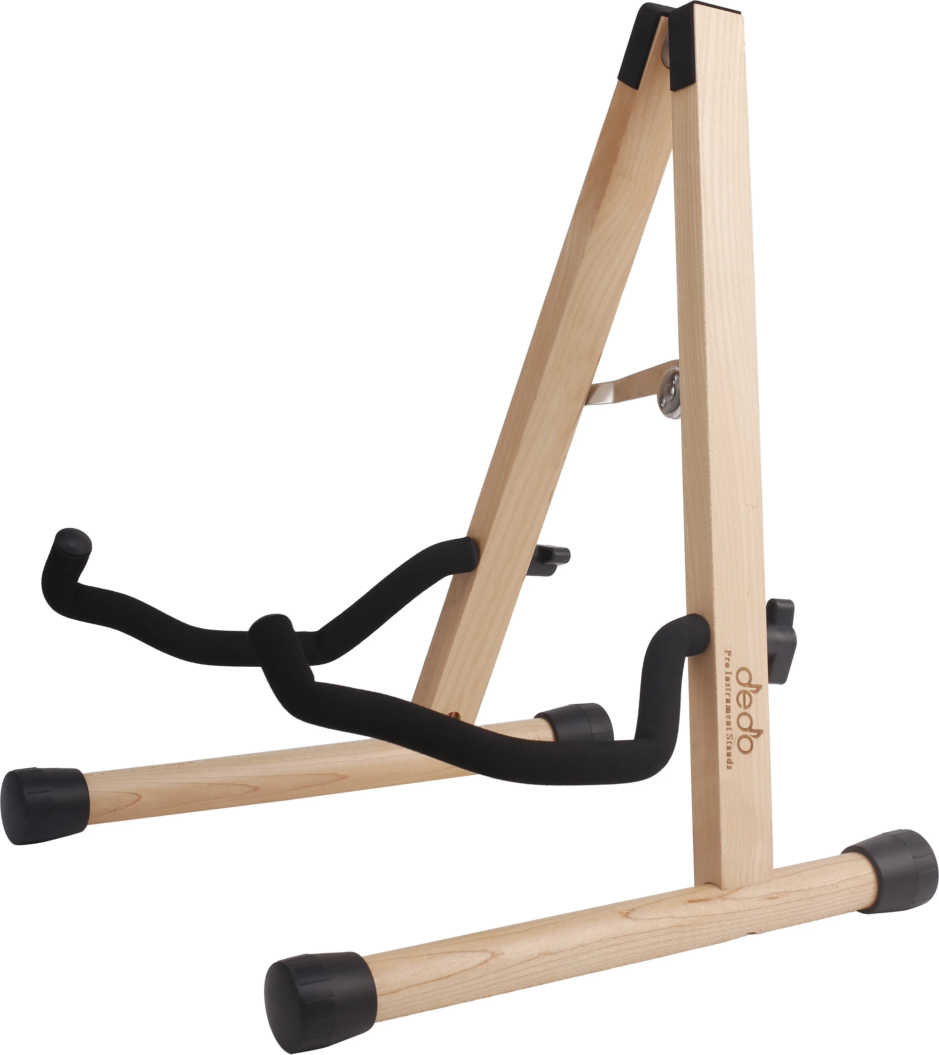 

MA-38H Portable Folding Guitar Stand with Metal & Wood Construction Adjustable Slide for Acoustic Guitar