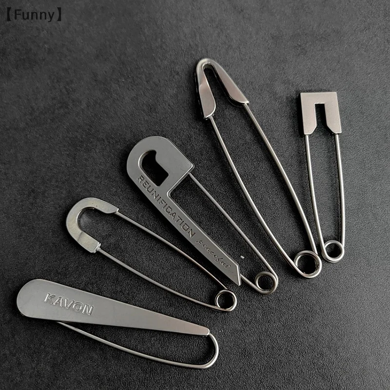 

Модные большие булавки для одежды, металлические булавки, джинсы, платье, шарф, регулируемые булавки, аксессуары