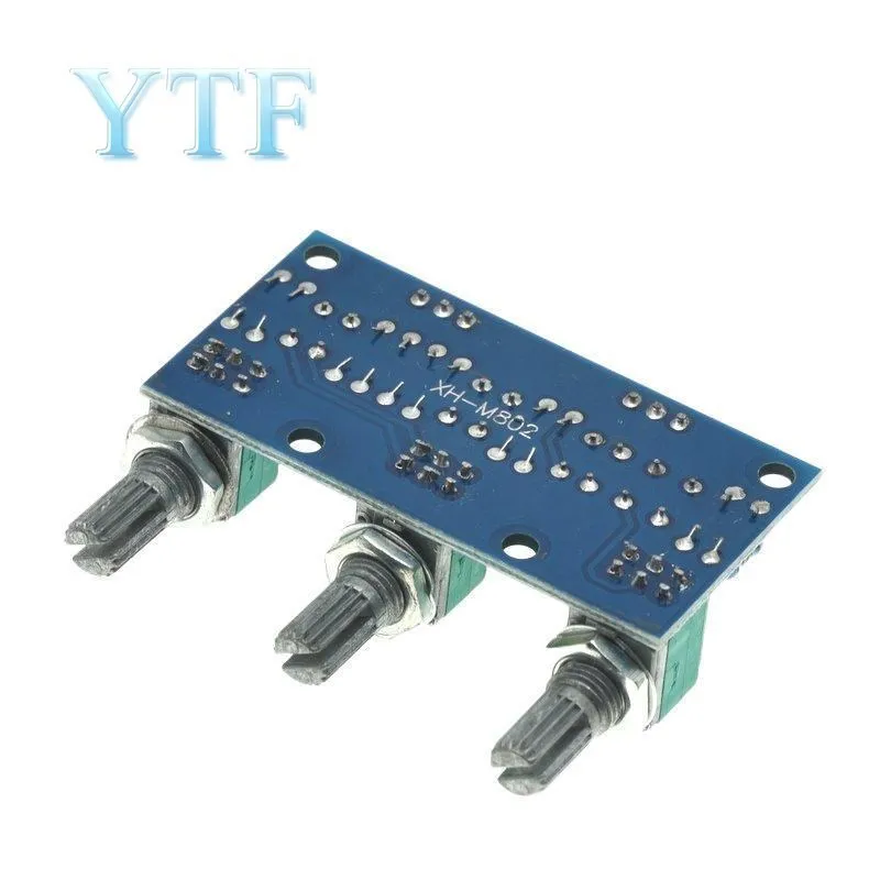 XH-M802 Passive Tone Board Amplifier Preamp Power Module Low High Sound Adjustment Electonic Diy Electronic PCB Board