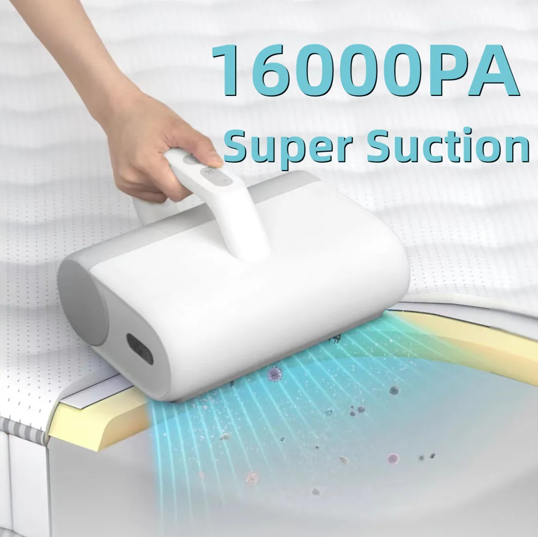 XIAOMI MIJIA Handheld Mite Remover Wireless Super Suction UV light Sterilization Portable Pillow Bed Vacuum Cleaner 16000PA