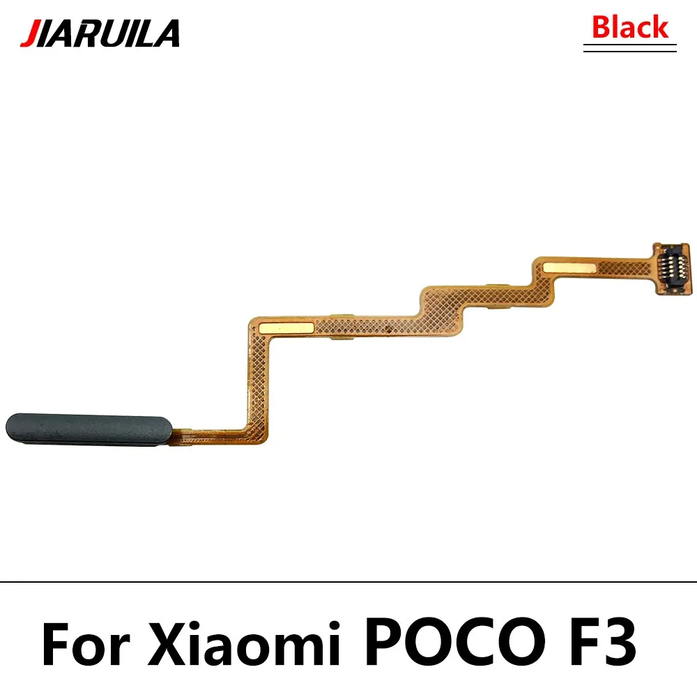 Fingerprint Scanner For Xiaomi Poco X3 Pro M3 F3 / M4 Pro 4G Home Button Fingerprint Menu Return Key Sensor Flex Cable