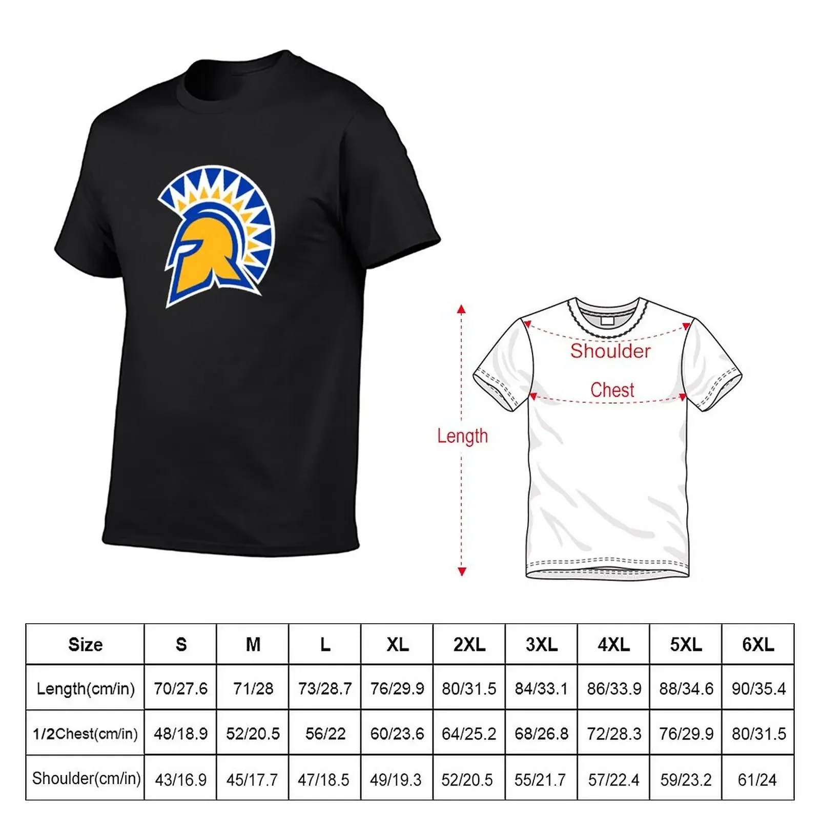 the Spartans San Jose State-icon T-Shirt cute tops plus sizes fitted t shirts for men