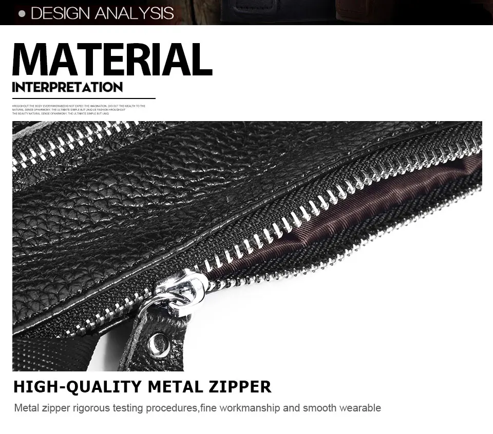 HUMERPAUL Umhängetaschen für Herren aus echtem Leder, große Kapazität, Schultertasche, multifunktional, kurz, für Reisen, Messenger-Pack – Detail 10