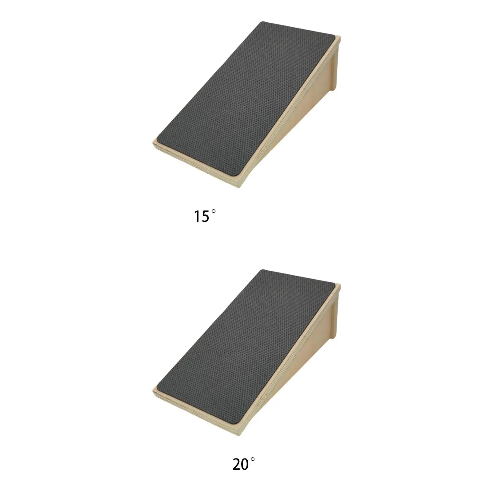 

Squat Wedge Block Slant Board Ankle and Foot Incline Board Anti Slip Heel Elevated Squat Wedge for Stretching Tight Calves