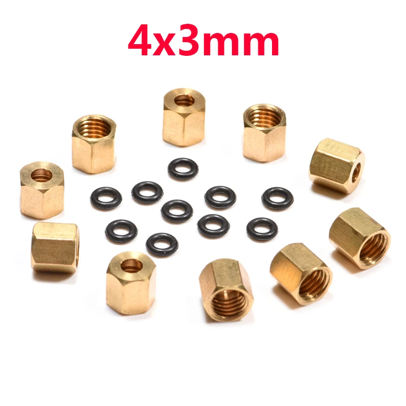 10 peças loco hilo de cobre o-anillo para epson 7600 9600 7800 7880 9800 9880 4800 amortiguador 4x3mm