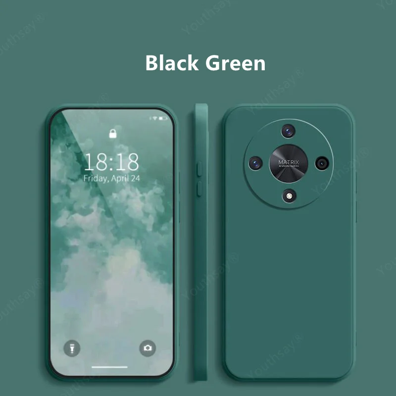 For Honor X9b Case Honor X9b Cover Funda Coque Capa Soft TPU Original Liquid Silicone Phone Bumper For Honor X9b