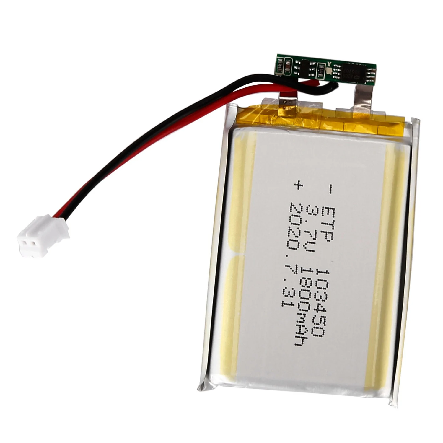 103450 3.7V 1800MAH lipo polymer lithium rechargeable battery for MP3 GPS navigator headset e-book camera