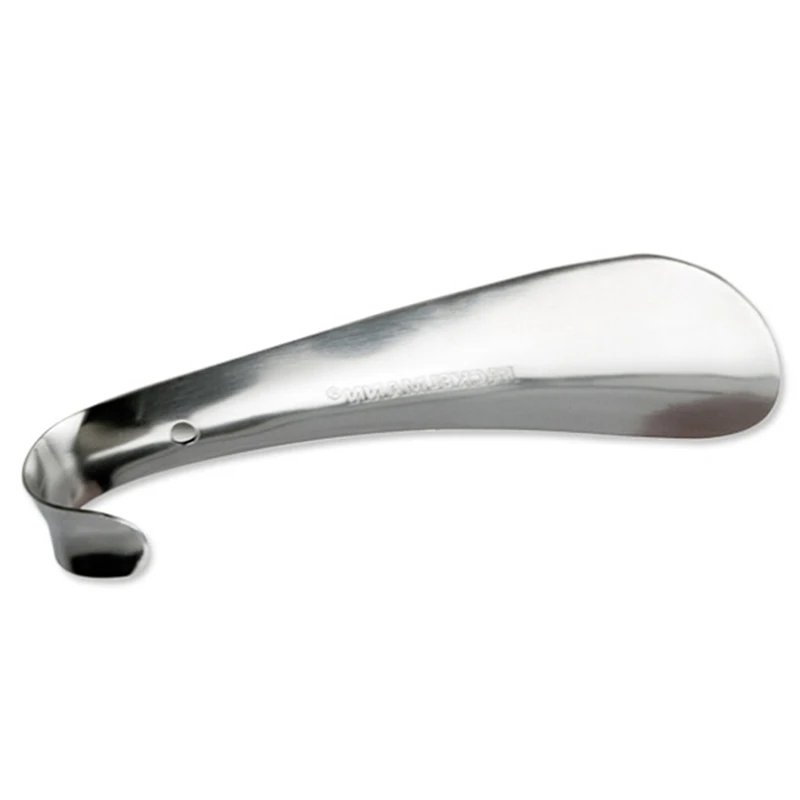 New【1Pc Professional Stainless Steel Silver Metal Shoe Horn Spoon Shoehorn 14.5cm】 view 5