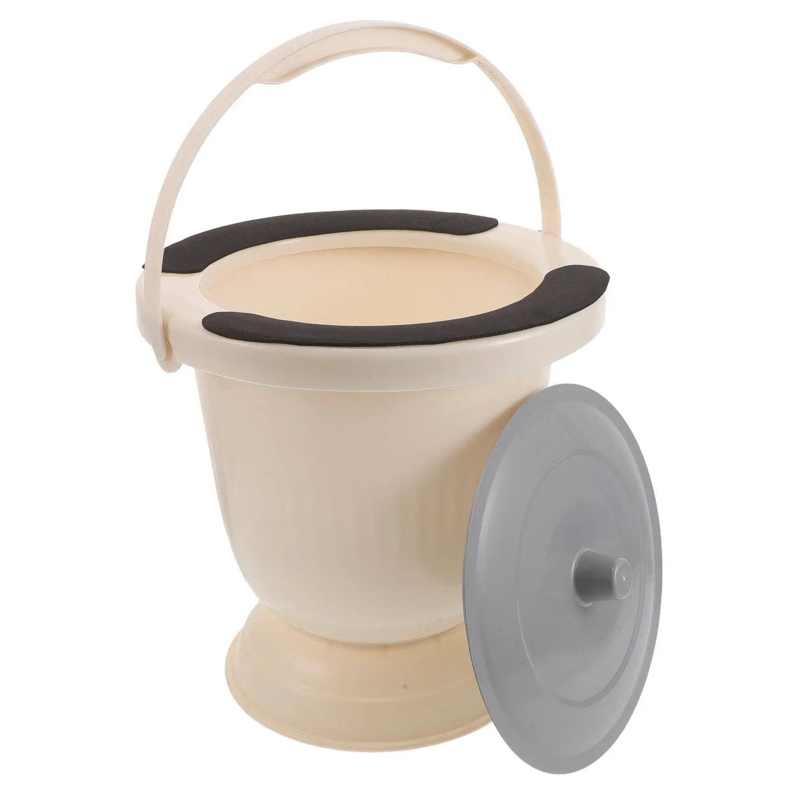 

Portable Urinal Bucket with Lid Leak-Proof Splashproof Chamber Pot for Adults Elderly Disabled Pregnancy Travel Camping Bedside