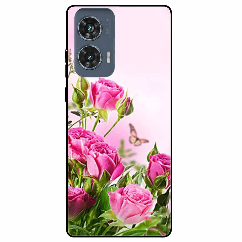 For Moto Edge 50 Fusion Case Silicone Fashion Printed TPU Soft Back Covers For Motorola Moto Edge 50 Fusion Cases 50fusion Bags