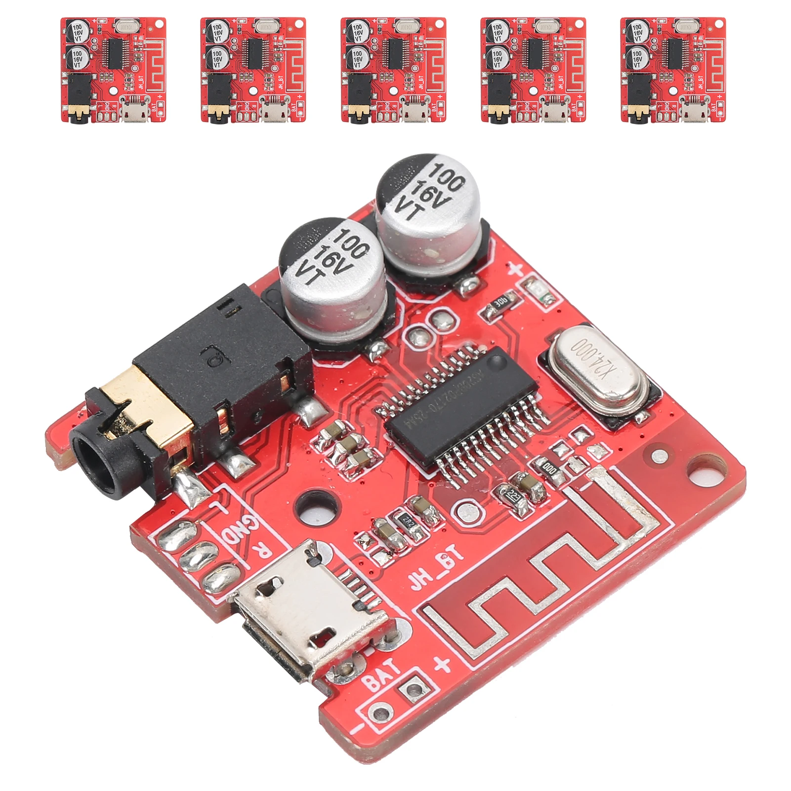 Picture 4: DIY Bluetooth 5.0 Receiver Board Lossless Decoder Board Wireless Stereo Music Module Stereo Audio Receiver Module