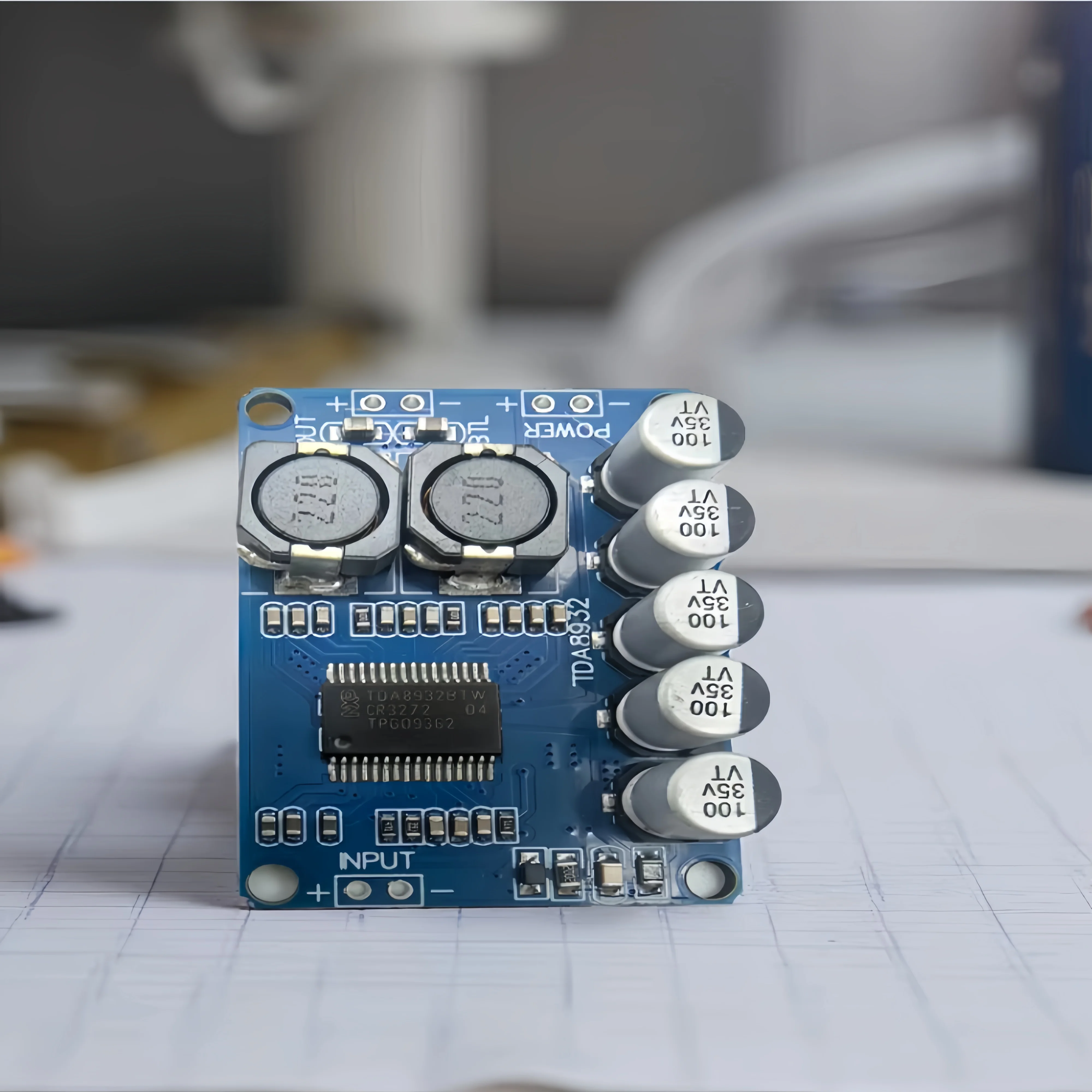TDA8932 Mono Digital Audio Amplifier Board DC10V-30V 2A 35W Power Amplifier Module
