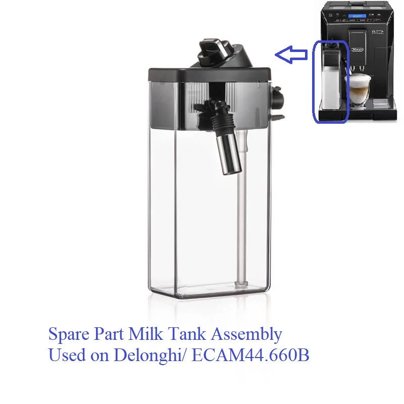 

Spare Part Milk Tank Assembly Used on Delonghi/ ECAM44.660B Coffee Machine Replacement