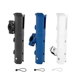 Adjustable Spinning Portable Plastic Fishing Rod Holders Racks Bracket Fishing Pole Holders Boat Yacht Kayak Outdoor Fishing