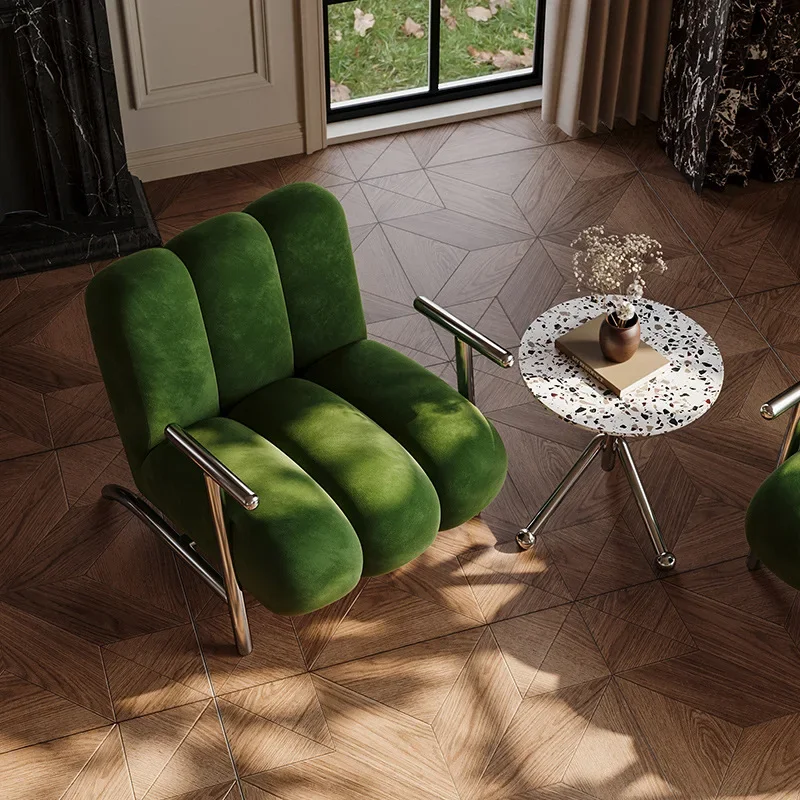 Lässiger Einzelsofastuhl Wasabi Designer von Middle Ages