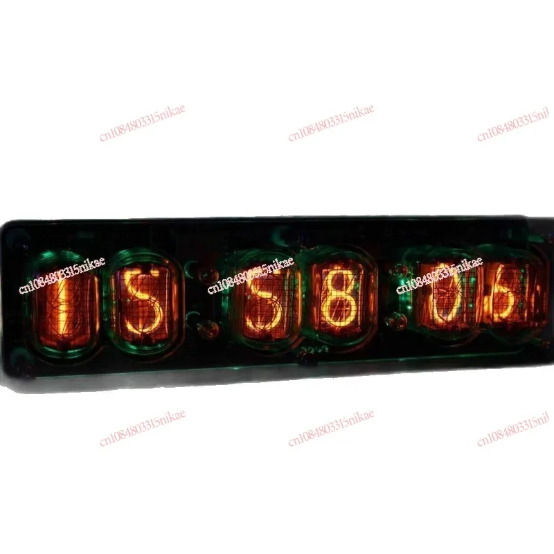 

Rechargeable IN12 glow tube nixe clock RGB mode creative desktop decoration retro