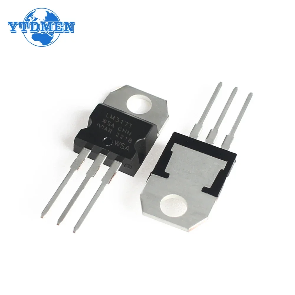 5 pz/10 pz LM317T regolatore di tensione LM317 1.5A 1.2-40V TO220 circuiti integrati IC kit