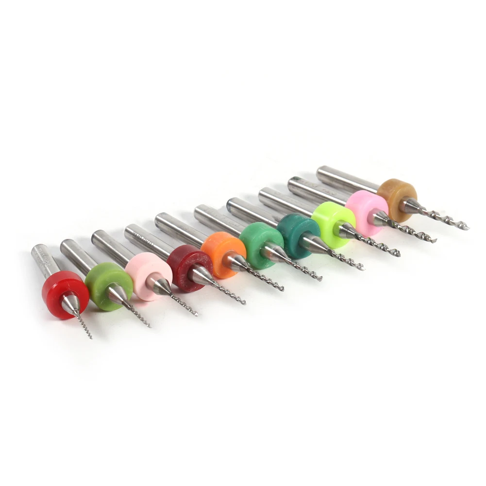 Carbide Drill Bits  Drill Bits 0.6-1.5mm Cemented Carbide Mini  Drill Bits for CNC PCB Print Circuit Board