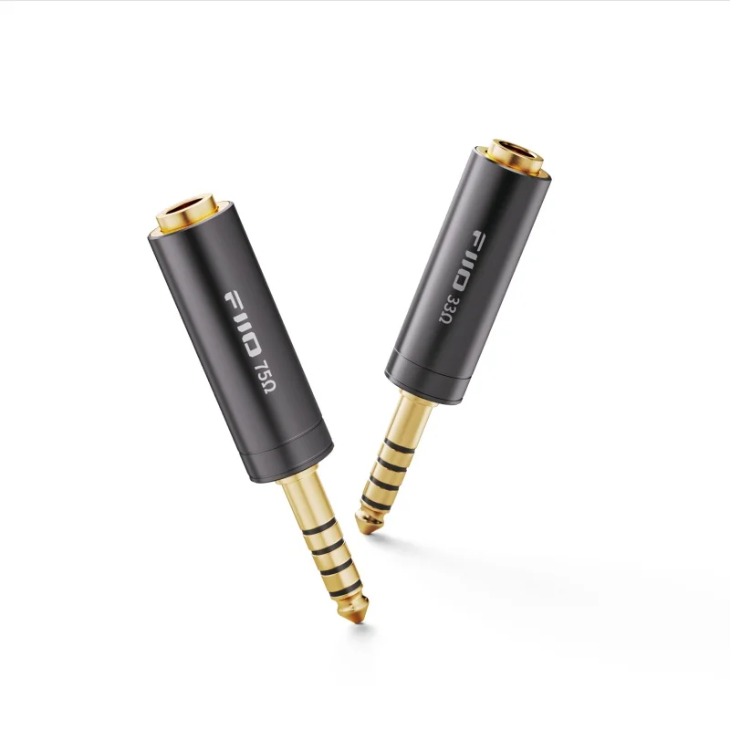 FiiO 33 ohm 75 ohm Impedance Bar Balanced 4.4mm 3.5mm Headphone Phone Player Impedance Head Grating Laser Engraving Custom Plug