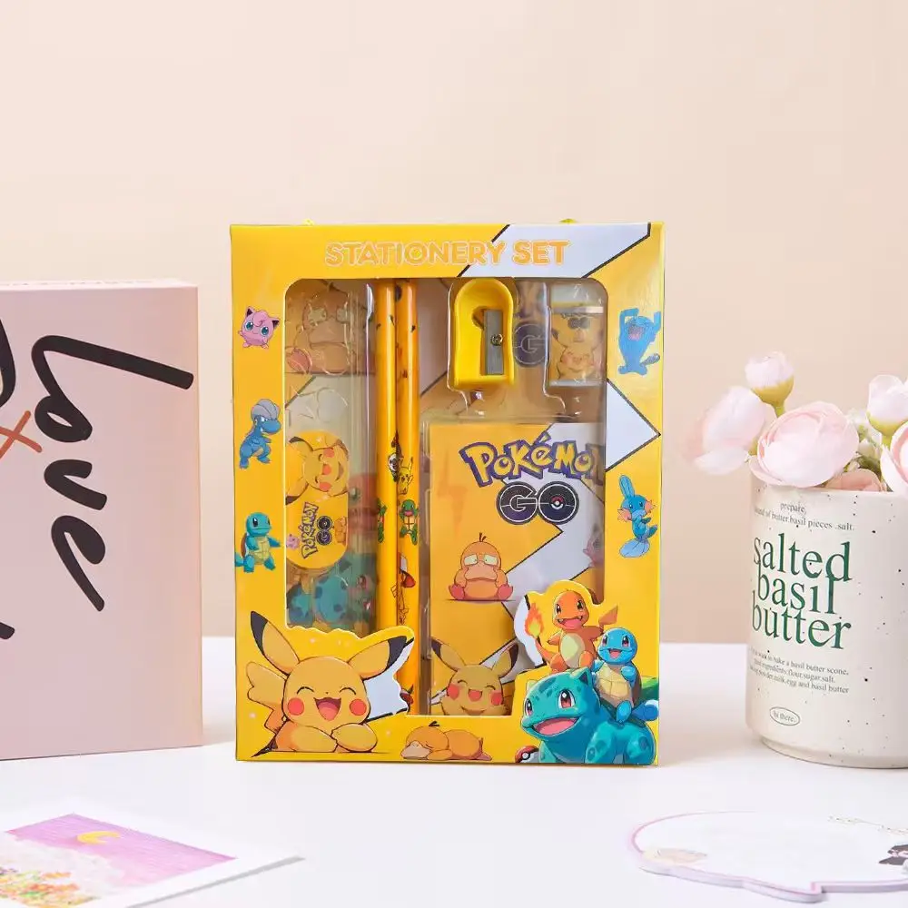 Neues Pokémon Schreibwaren-Geschenkset Pikachu Schreibwaren-Set Schüler-Belohnungen Feiertagsgeschenk
