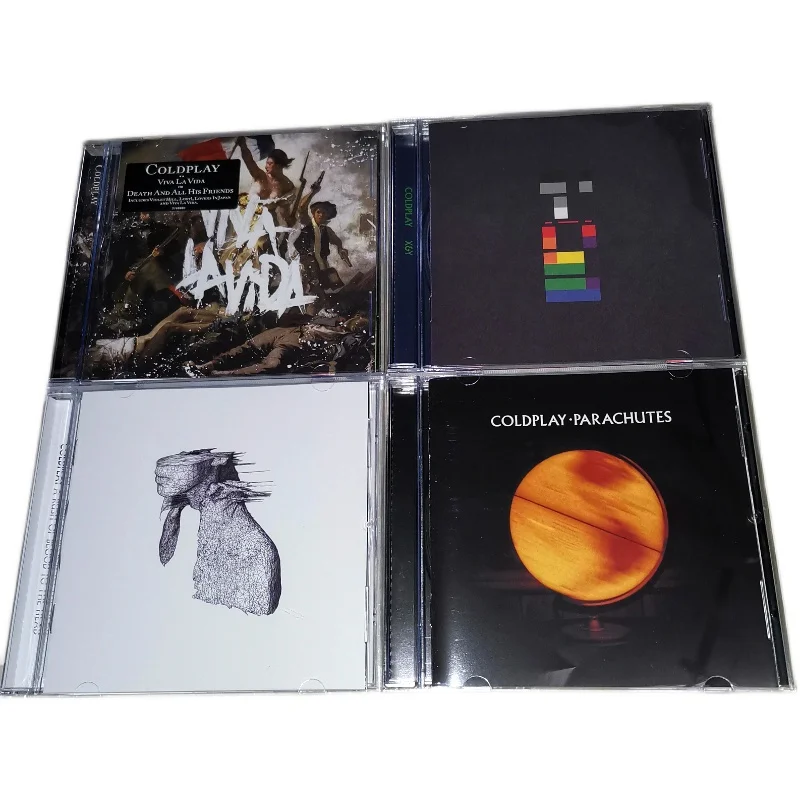 CD Coldplay Catalogue Set 4CD Brand New, This Rock Sounds Comfortable British Rock Band, Founded in London in 1996