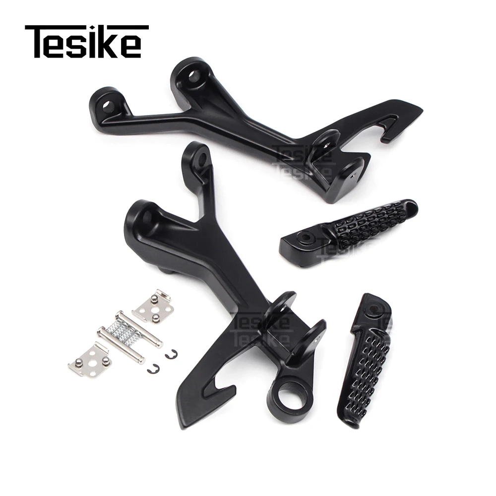 Reposapiés Traseros de Aleación de Aluminio para Kawasaki Ninja 500 2024, Z500 2024, Reposapiés para Pasajero, Reposapiés para Ninja 400, Soporte para Reposapiés Z400