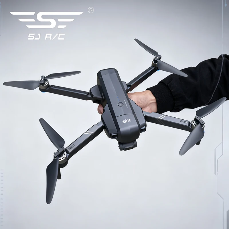 รีโมทคอนโทรลโดรน SJRC F11 S3 XR พร้อมหน้าจอ กล้อง 4K HD ระบบกันสั่น 3 แกน EIS GPS 5G WiFi โดรนบังคับพับได้แบบไร้แปรงถ่าน ของเล่นควอดคอปเตอร์