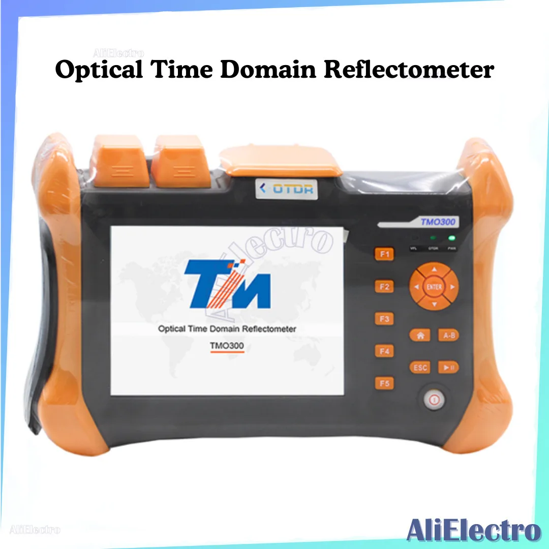 

OTDR Fiber Optic Tester 0~120km Optical Fibre Ranger TMO300 FTTH Cable Testing Tool FTTX Network 1310nm 1550nm 32/30dB