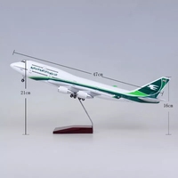47cm Model Airplanes Large B747 Iraq Airlines Resin Die-Casting Aircraft Souvenir Decoration Collectible Gift By Aviation