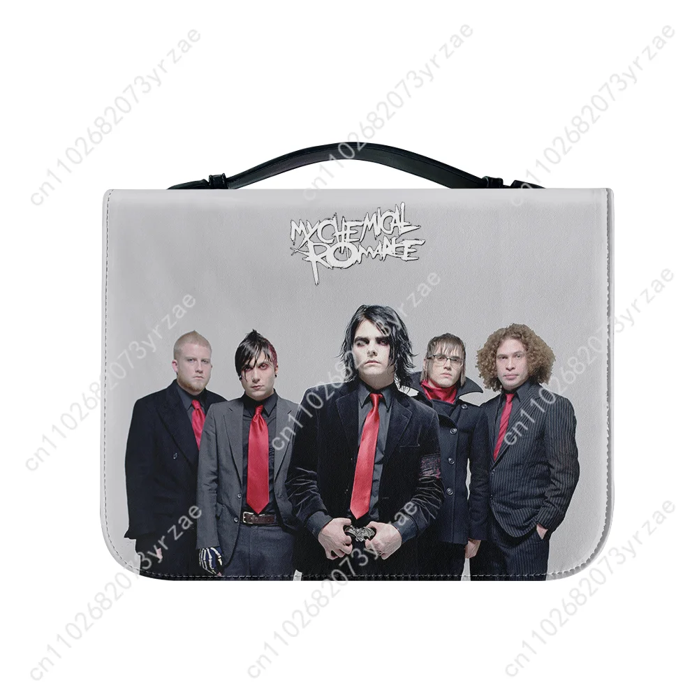 My Chemical Romance Bible Bags Christian Gifts Patterns Bible Pack Waterproof Leather Bag High Quality Casual Customized Bags