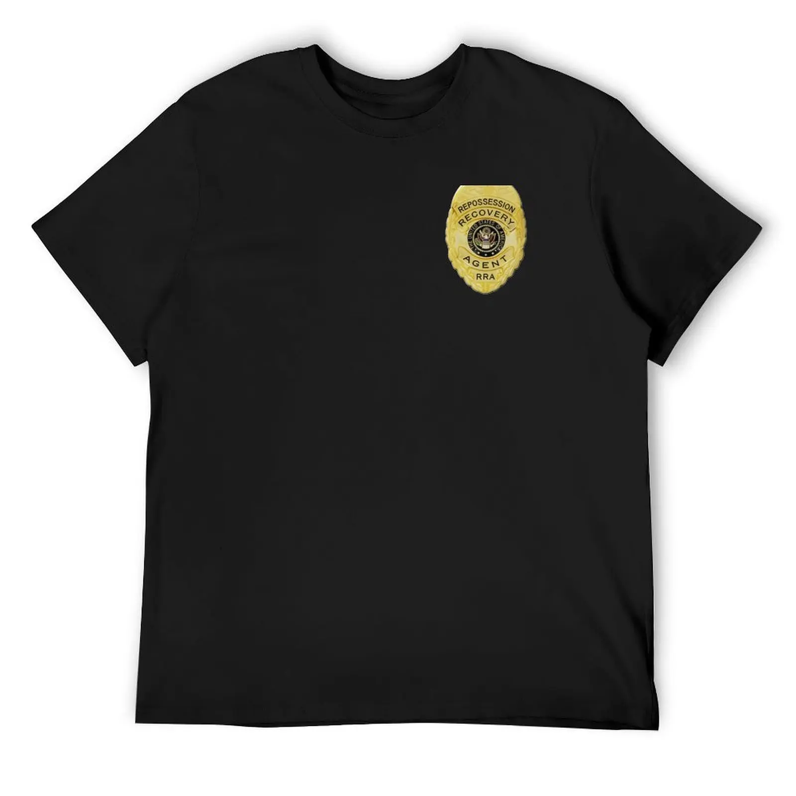 Repo Agent T-Shirt customizeds oversized graphic tee luxury clothes men