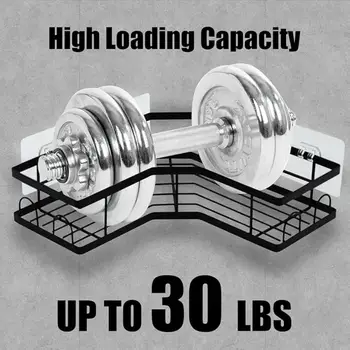 TAILI פינת מקלחת Caddy יניקה כוס ללא קידוח נשלף מקלחת Caddy סל יניקה חזקה אמבטיה מקלחת מדף ארגונית 10 best sales ארגז אמבטיה - №7