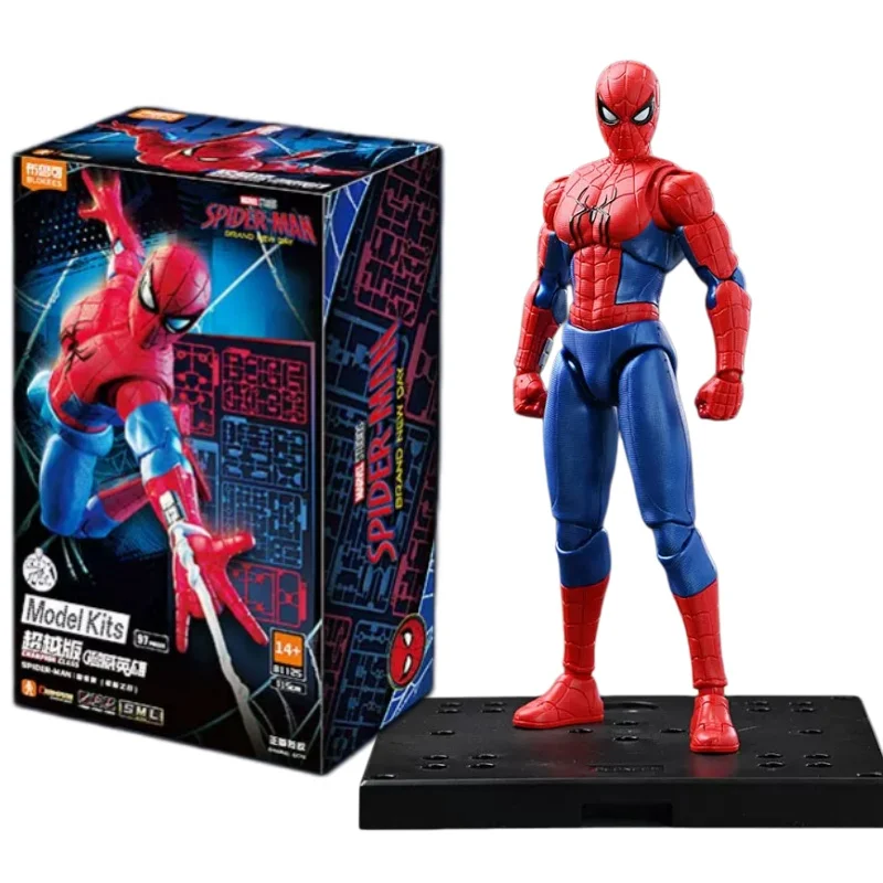 Original Blokees Marvel Rivals Champion Class - Invisible Woman & Jeff The Land Shark Model Kits Ornament Collect Toys Gifts image 3