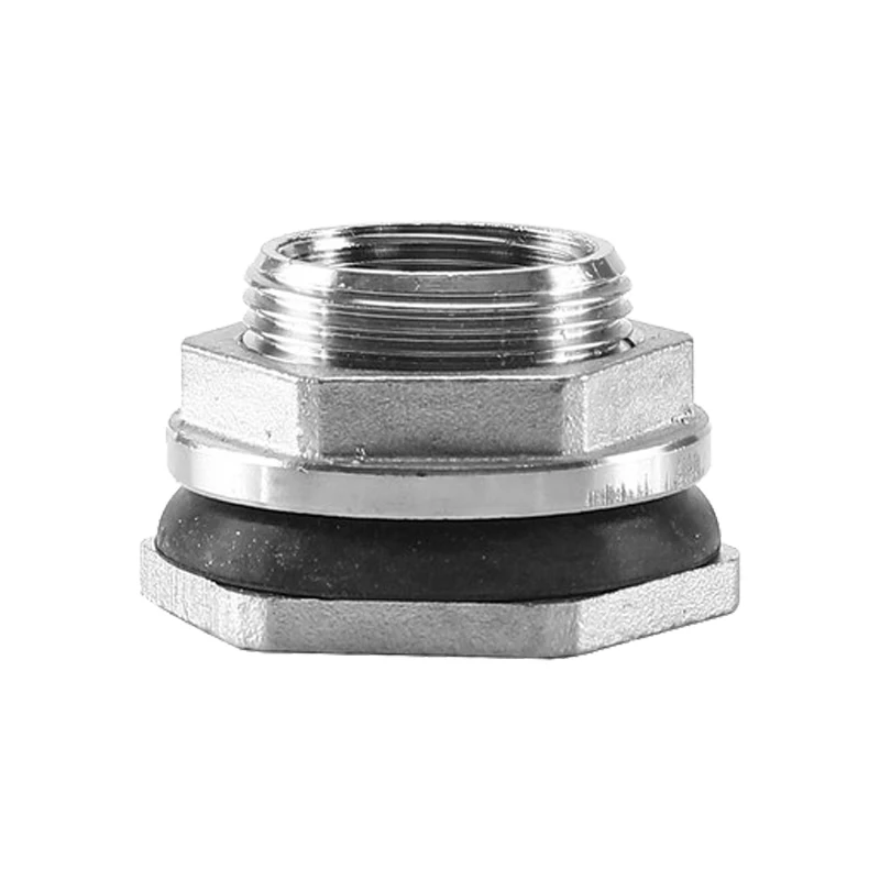 

1/4" 3/8" 1/2" 3/4" 1" 1-1/2" 2" BSP Female 316 304 Stainless Steel Pipe Fitting Water Tank Hole Drainer Connector