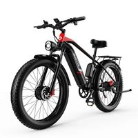 DUOTTS F26 Electric Bicycle 2x750W Motor 55KM/H Max Speed 48V20Ah Battery 120KM Max Range 26x4.0 Fat Tire E-Bike
