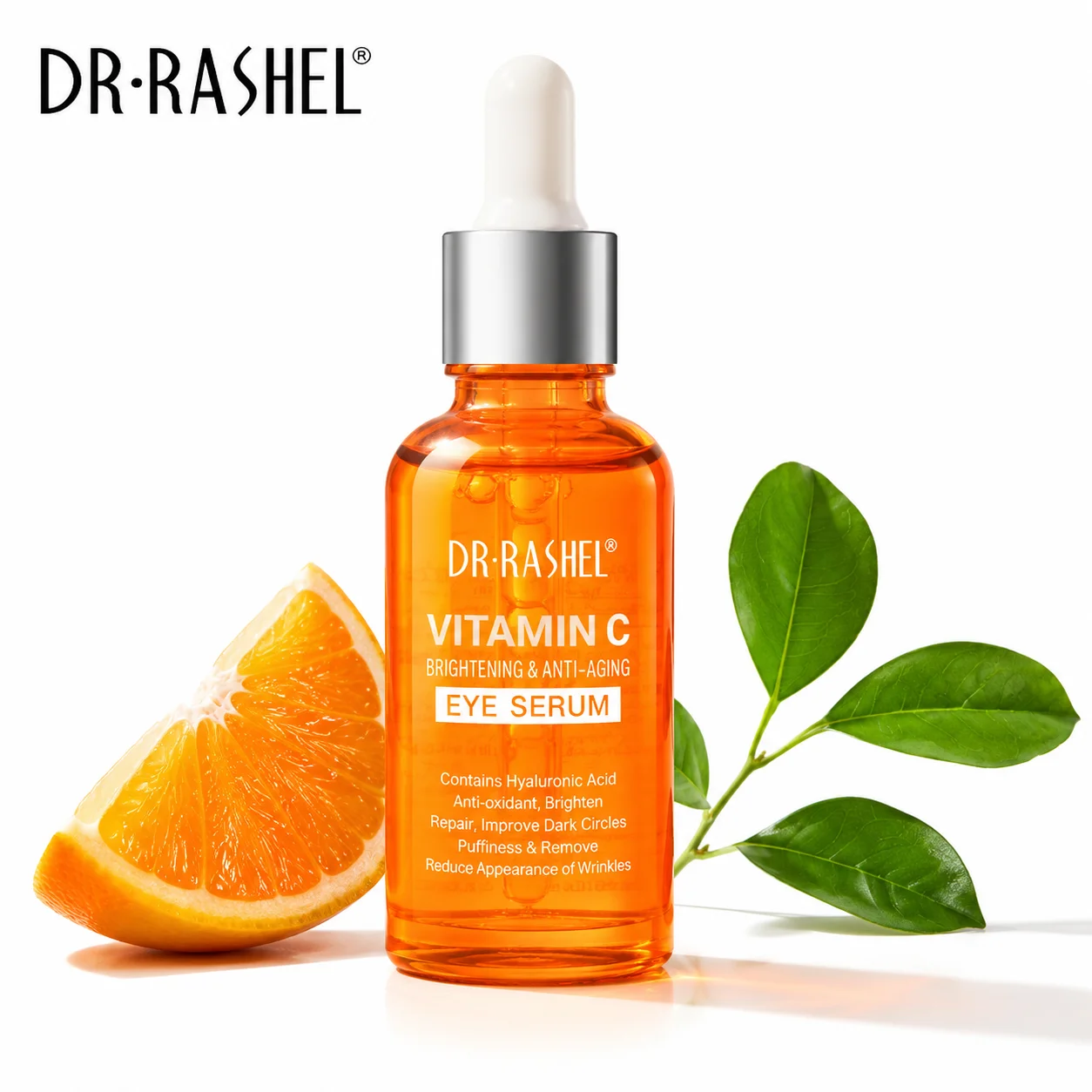 DR·RASHEL VITAMIN C AUGENSERUM Erfrischend, Feuchtigkeitsspendend, Anti-Aging 30ML 10 STÜCK – Detail 2
