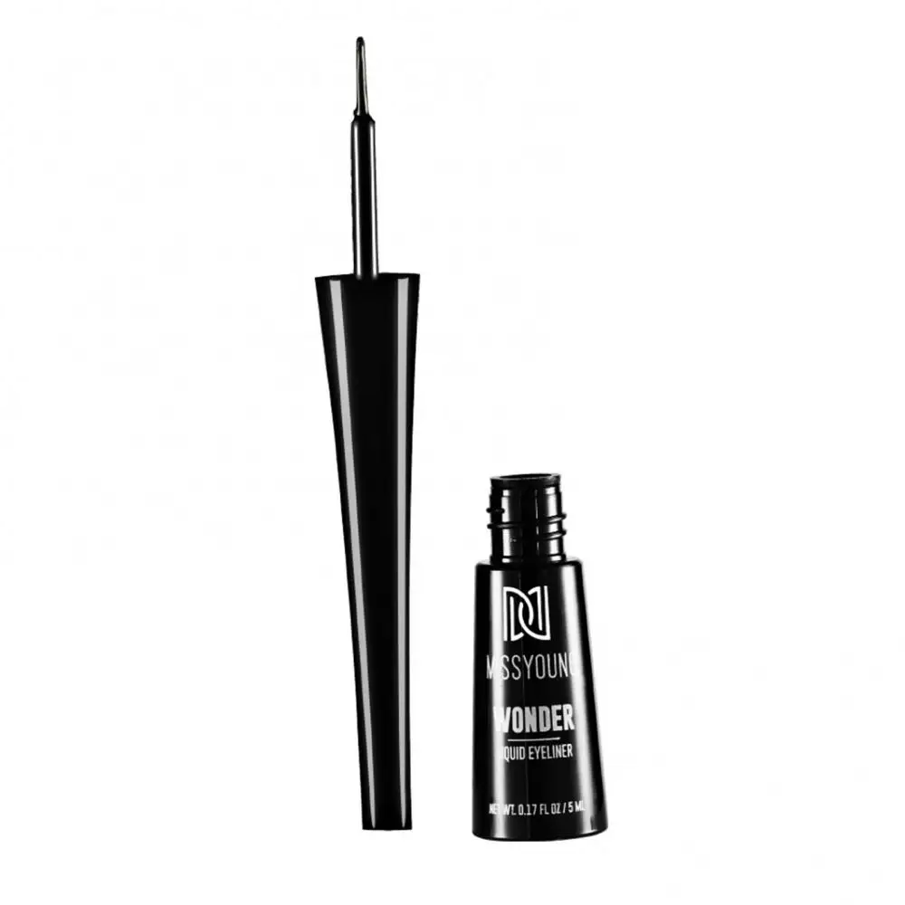 5ml Black Liquid Eyeliner No Smudging No Makeup Waterproof And Sweat-proof Soft Liquid Eyeliner Superfine Eyes Liner