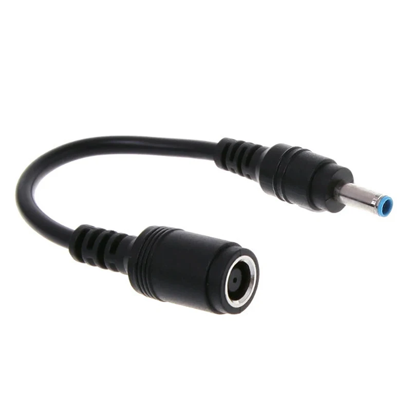 7.4 * 5.0 Female to 4.5 * 3.0mm Male, 7.4 to 4.5 Suitable for HP Dell Power Adapter Conversion Line Computer Cable Adaptors