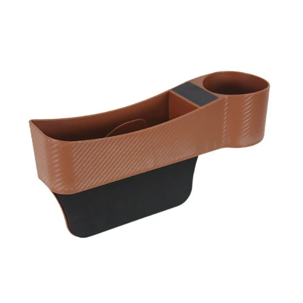 Multi-functional Design Car Seat Storage Box Water Cup Holder Easy Install Car Gap Storage Box Extra Storage Space