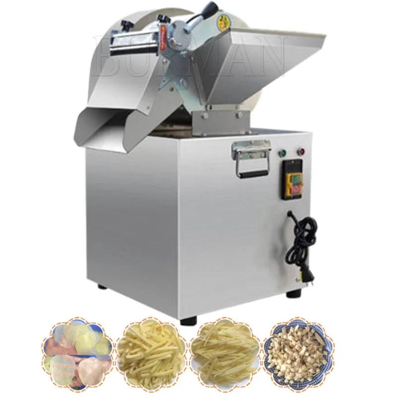 Vegetable Cutting Machine Sweet Potato Slicing  Dicing Equipment Commercial Pumpkin Onion Shredding Machine