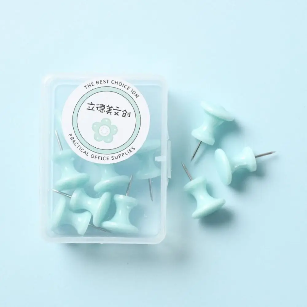 

Portable Macaron Color Pushpin Thumbtac Fixing Pin Small Fresh Board Push Pin Plastic Thumb Tacks Small Pushpins
