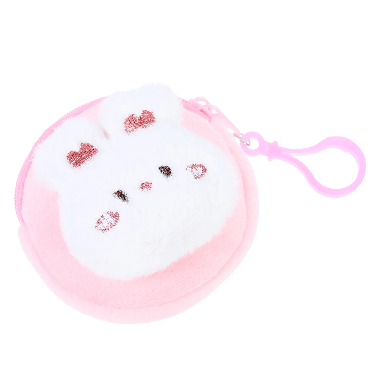 

Cartoon Bunny Coin Purse Soft Mini Wallet Small Change Pouch Coin Storage Bag Cute Portable Earphone Holder for Girls Students