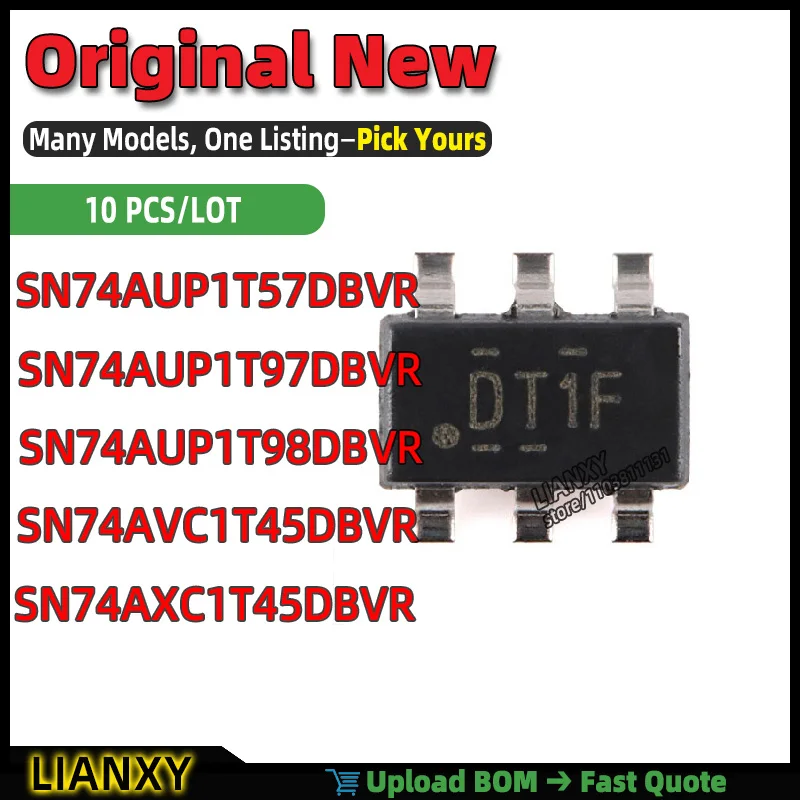 SN74AUP1T97DBVR SN74AXC1T45DBVR SN74AUP1T57DBVR SN74AVC1T45DBVR SN74AUP1T98DBVR SOT-23-6 LEVEL TRANSLATOR New Original