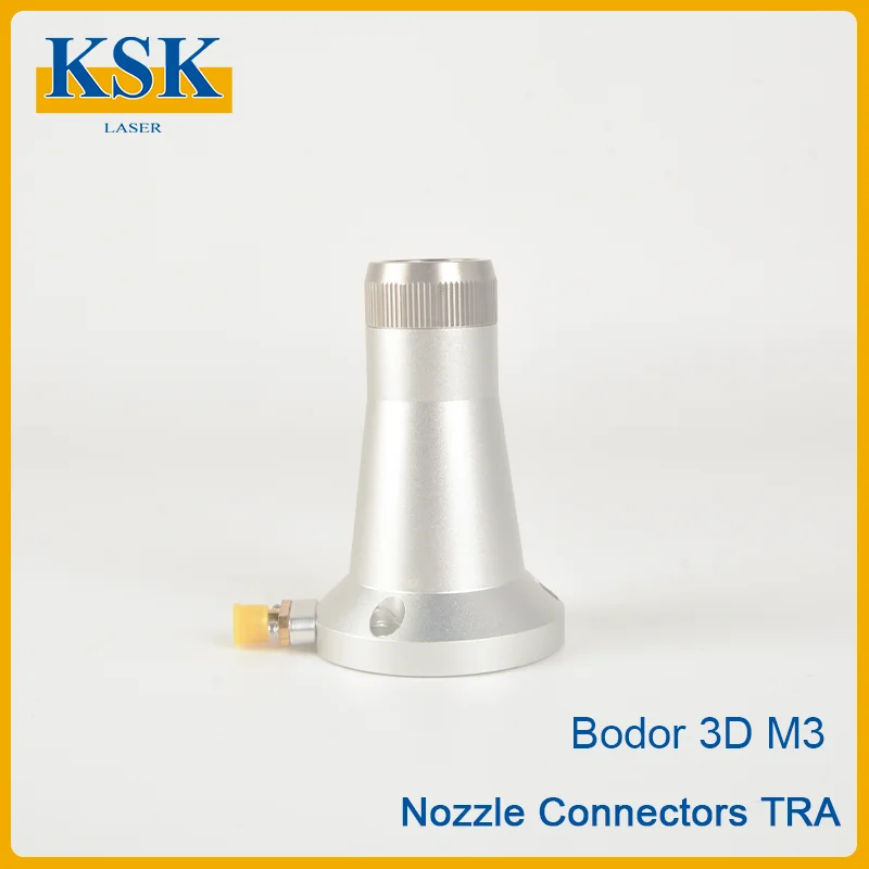 BODOR 3D M3 Laser Nozzle Connector TRA Connect 3D Ceramic Ring Nozzle for 3D Fiber Laser Cutting Head