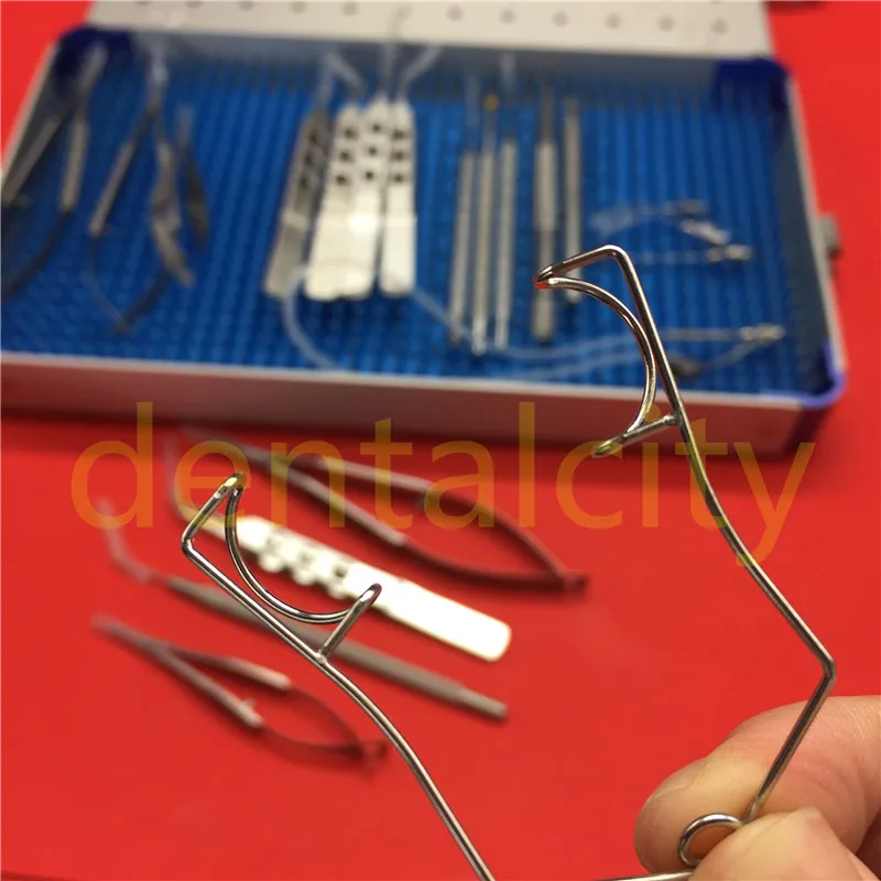 Ophthalmic Cataract Eye Micro Surgery Surgical Instruments or with case box or only a box