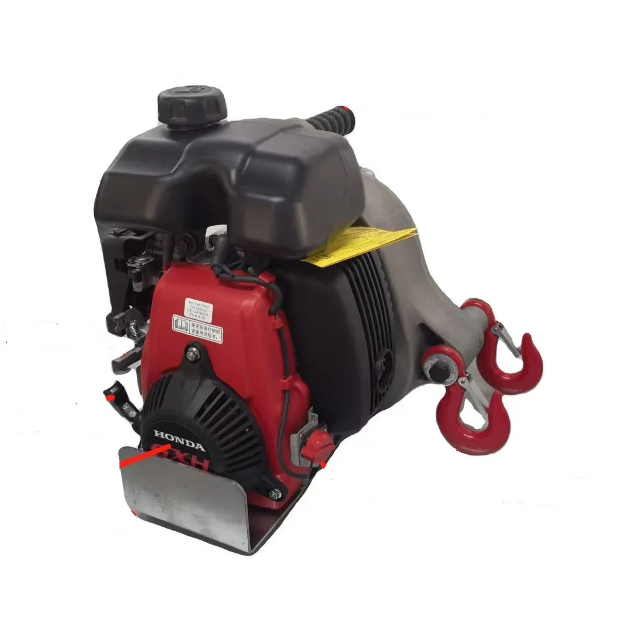 PCW-5000 휴대용 윈치 캡스턴 1000kg 견인 용량 브랜드 엔진 (임업 건설용)