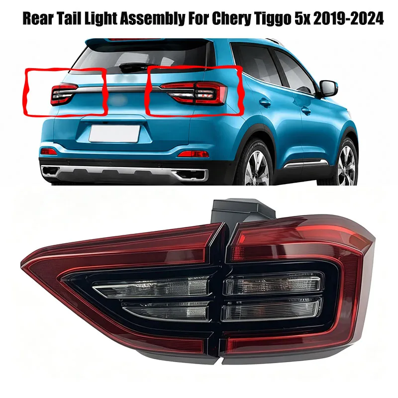 Rear Tail Light Assembly For Chery Tiggo 5x 2019-2024 Auto Back Lamp Accessories